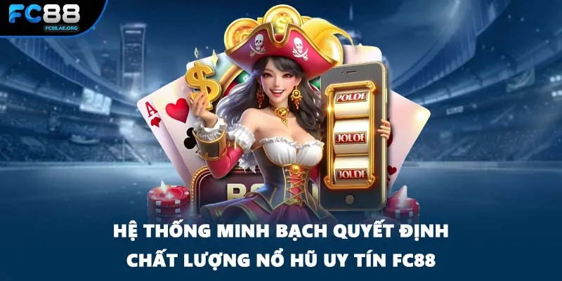 Hệ thống minh bạch quyết định chất lượng nổ hũ uy tín FC88