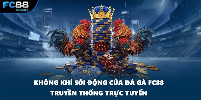 Không khí sôi động của đá gà FC88 truyền thống trực tuyến